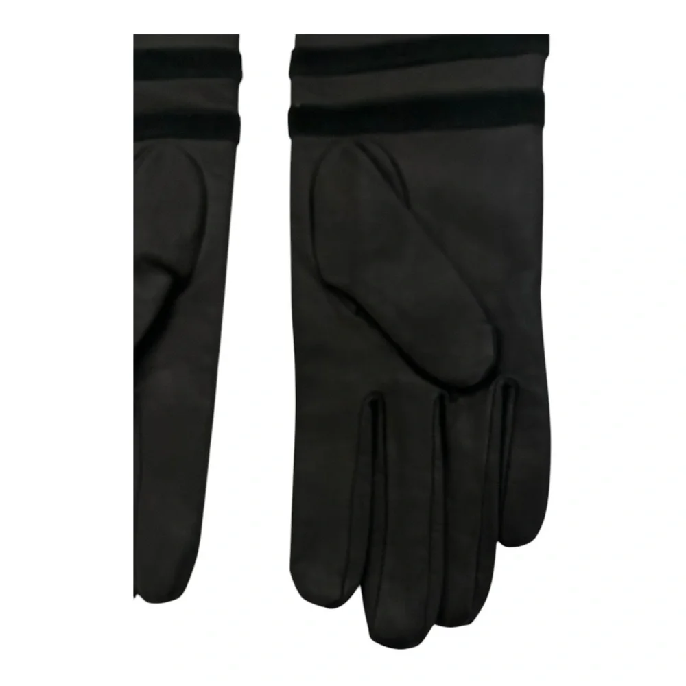 Altare Genuine Leather Gloves Women's Size L Black